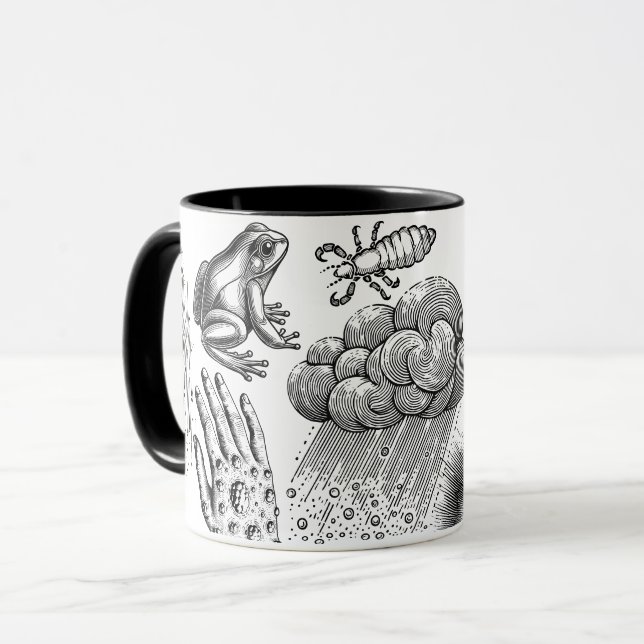 Taza 10 plagas (Anverso izquierdo)