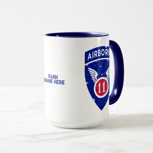 Taza 11.ª División Aérea "Ángeles Árticos" Personalizad (Anverso derecho)