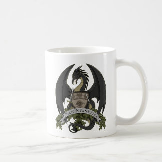 Taza 11oz del escudo de los dragones de Stonefire