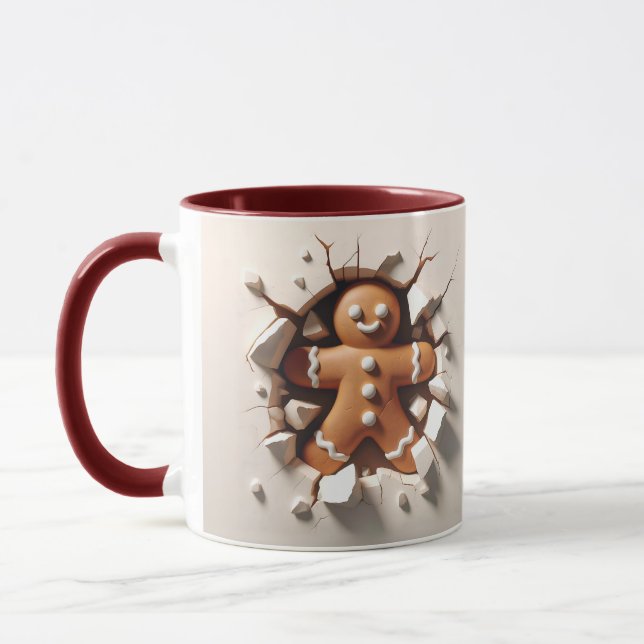Taza 11oz Gingerbread Wrap Mug (Izquierda)
