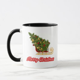 Taza 12.Ho Ho Ho Ho Santa claus ríen de navidad