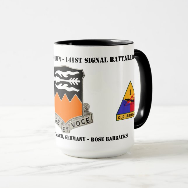 Taza 141ª señal Bn Café Mug (Anverso derecho)