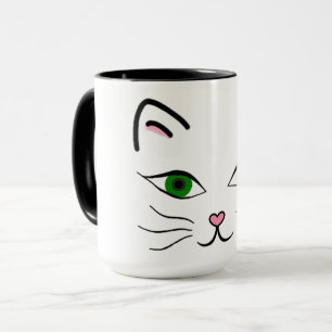 Taza 15 g. Combo Mug - Cara Kitty