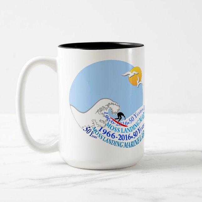 Taza (15 onzas): dos-tono, onda de MLML 50.o (Izquierda)