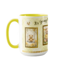 15 oz Cute Teddy Bear Yellow Great Day Fun Happy