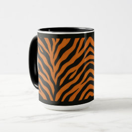TAZA 15 OZ. DE MUG DE CAFÉ - "IMPRESIÓN DE TIGRESS"