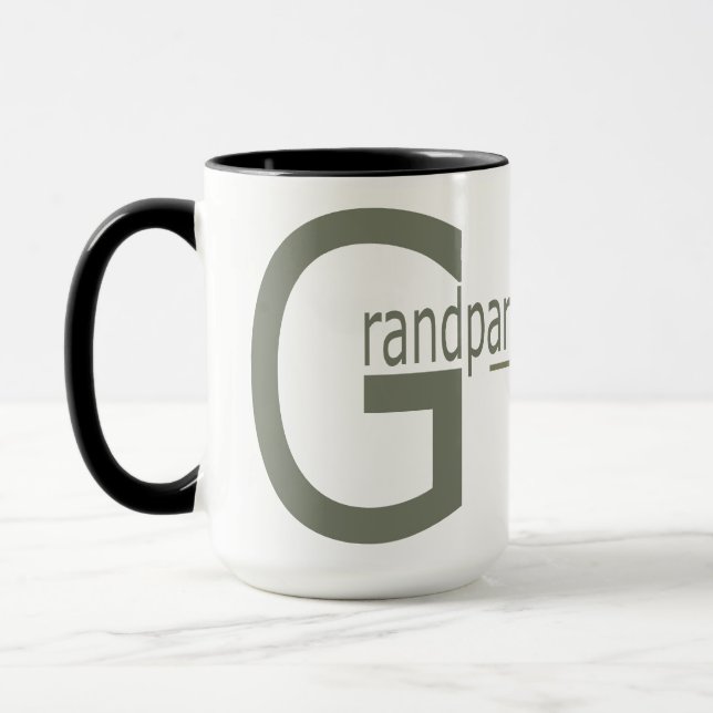 taza 15 oz. Granparents  Day (Izquierda)