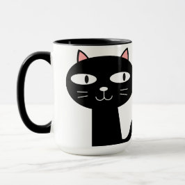 Taza 15 oz Personalizado Kitty Mug Por Zass_it