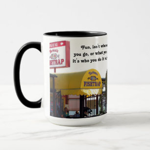 taza 15oz de la playa