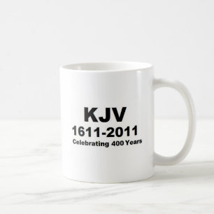 Taza 1611-2011 de café de KJV
