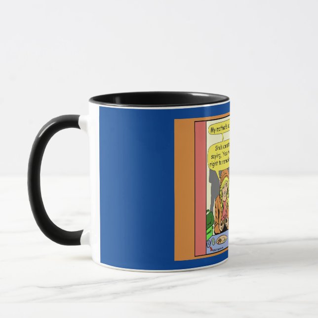Taza 1614 Mi Madre Es Personalizado De Policía (Izquierda)
