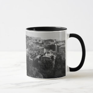 Taza 1859:  Una vista de Boston que mira del sur