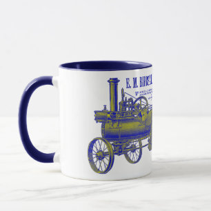 Taza 1889 Birdsall's Steam Traction Tractor Farm