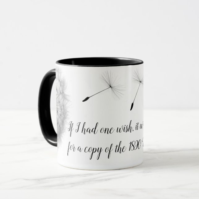 Taza 1890 del censo (Anverso izquierdo)