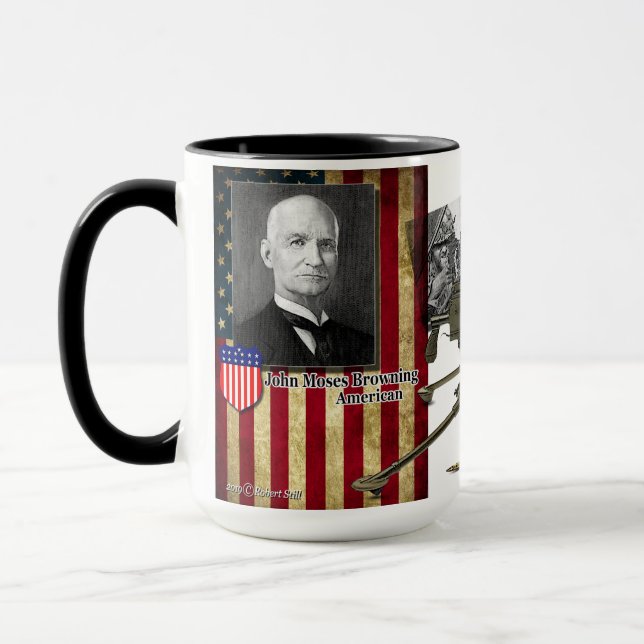 Taza 1919 M1919 americanos que broncean la (Izquierda)