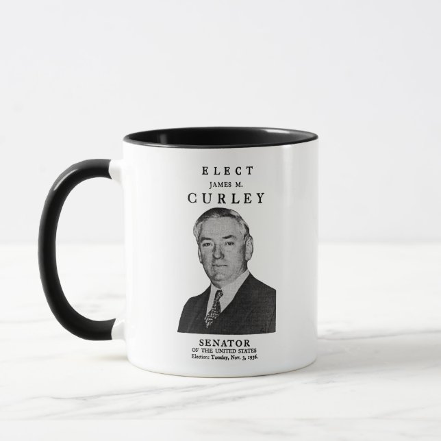 Taza 1936 Elección de Curley al Congreso (Izquierda)