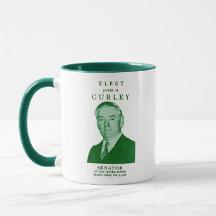 Taza 1936 Elección de Curley al Congreso