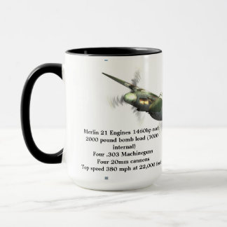 Taza 1942 de Havilland Mosquito FB Mk. VI