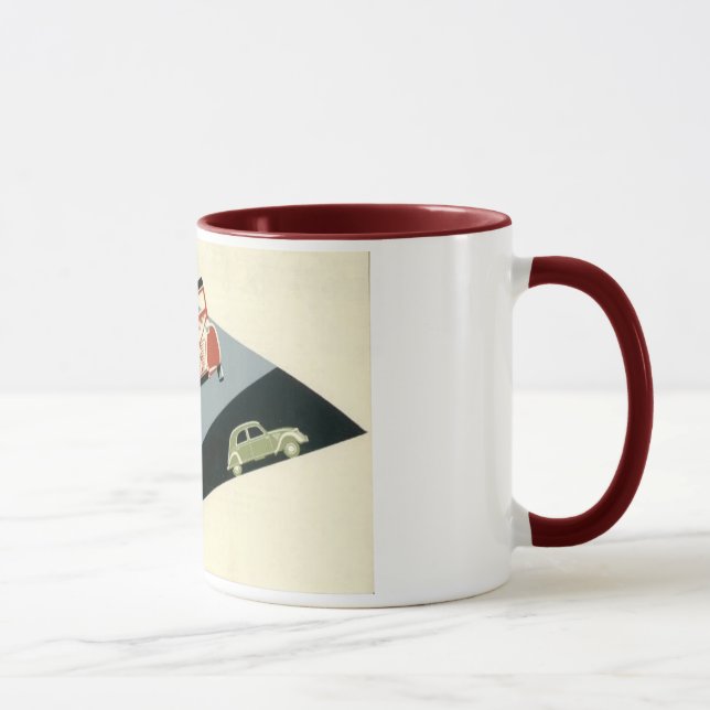Taza 1954 2cv retros (Derecha)