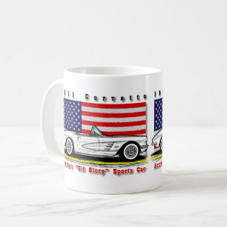 Taza 1961 de café del Corvette
