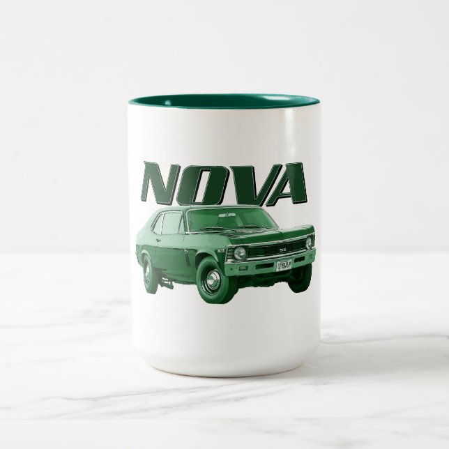 Taza 1969 de café de Chevy Nova SS (Centro)