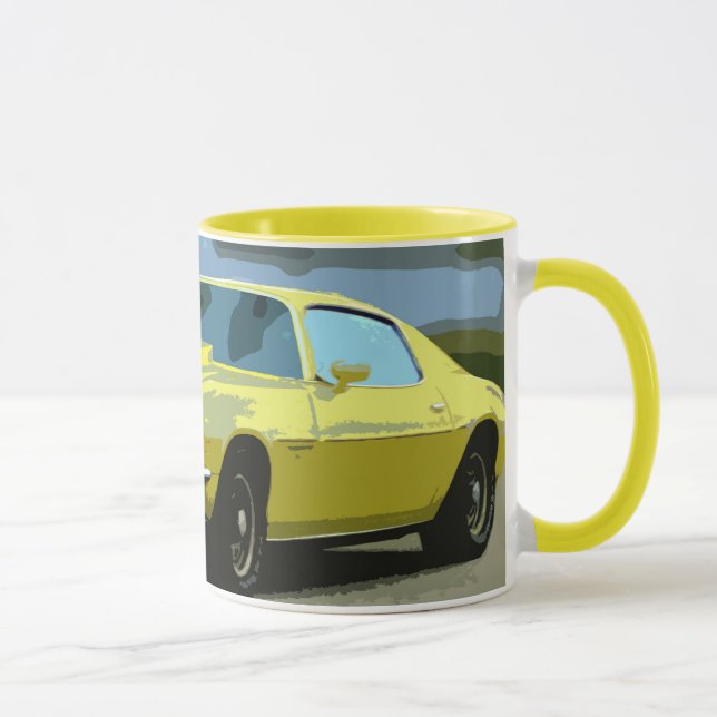 TAZA 1972 de CAFÉ de Chevy Camaro RS (Derecha)