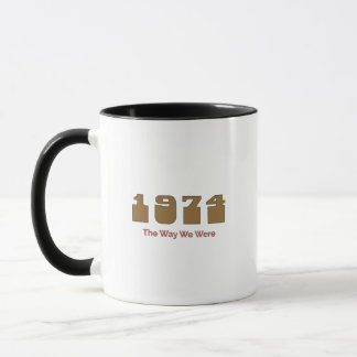 Taza 1974 canción principal, La forma en que éramos
