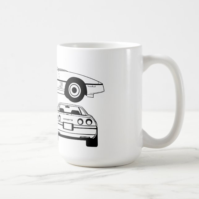 Taza 1984 del diagrama esquemático de Chevrolet (Derecha)