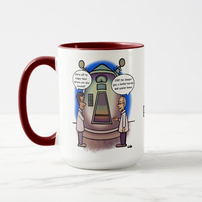 Taza 1987 Regresando En El Tiempo (Izquierda)