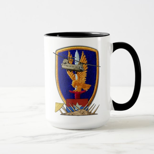 Taza 1.ª Aviación AVN BDE Guerra Vietnam (Derecha)