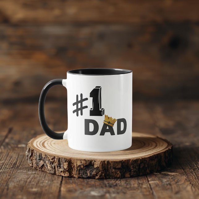Taza #1 Dad Love Personalized Mug (Subido por el creador)