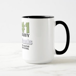 Taza #1 Dad Mug