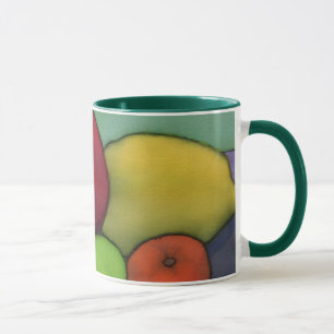 Taza 1 de la fruta cítrica y de la granada
