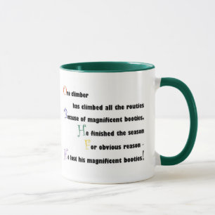 Taza #1 de la quintilla que sube