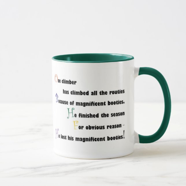 Taza #1 de la quintilla que sube (Derecha)