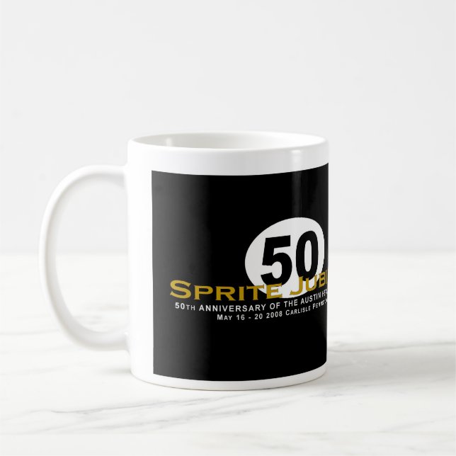 Taza 1 del aniversario del jubileo 50.o del Sprite (Izquierda)