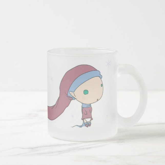Taza 1 del duende del navidad (Derecha)