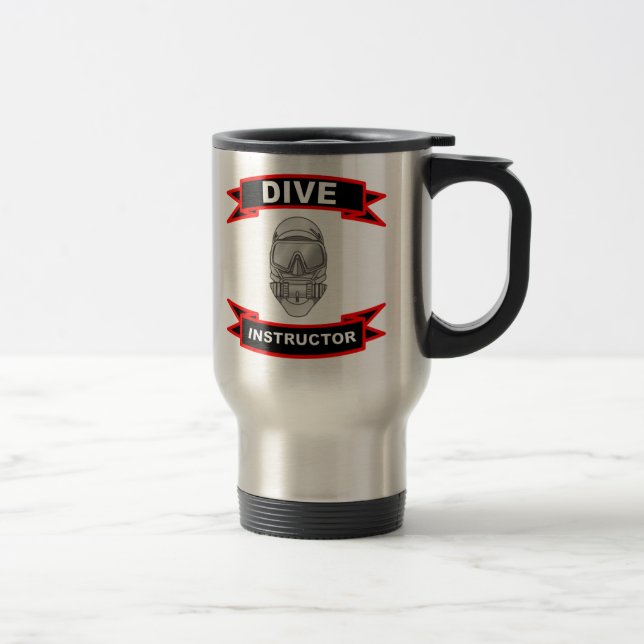 Taza 1 del viaje del instructor de la zambullida (Derecha)