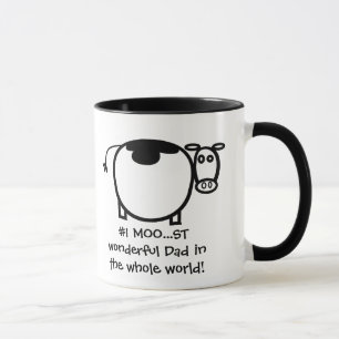 Taza #1 Moo...st WonMaravilloso Padre