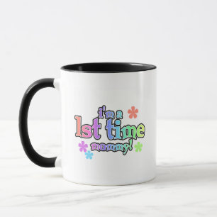 Taza 1r Camisetas y regalos del Mamá-Arco iris del