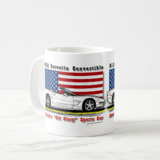 Taza 2002 de café convertible del Corvette