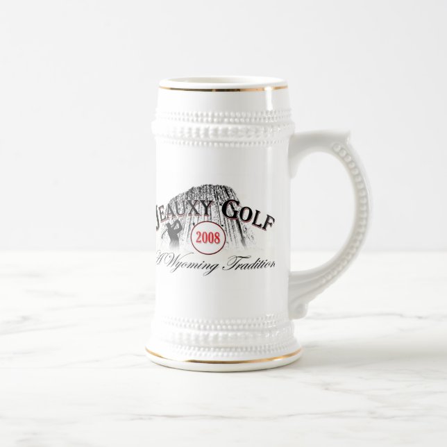 Taza 2008 de cerveza de Jeauxy (Derecha)