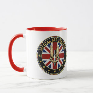 Taza [200] Insignia del Servicio Aéreo Especial (SAS) [