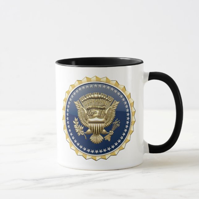 Taza [200] Insignia presidencial del servicio [PSB] (Derecha)