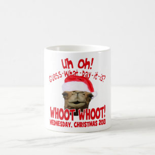 Taza 2013 de café del navidad del camello del dí