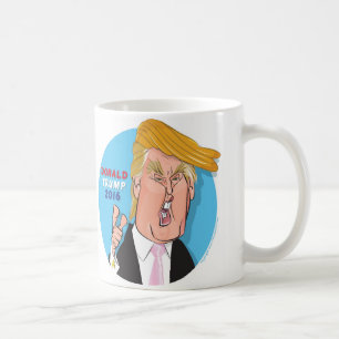 Taza 2016 de café del dibujo animado de Donald