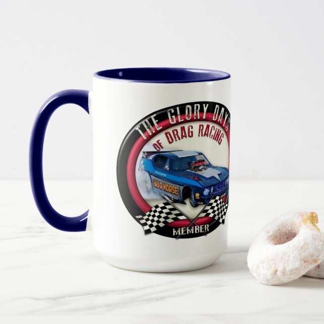 TAZA 2018 DE LAS LEYENDAS DEL WARHORSE (Con donut)