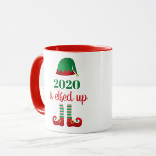 Taza 2020 Está Llenado De Divertidos Navidades De Cuar