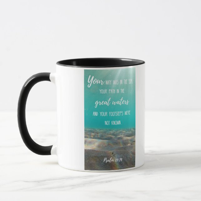 Taza 2021 Aguas Antiguas: Salmo 77:19 (Izquierda)