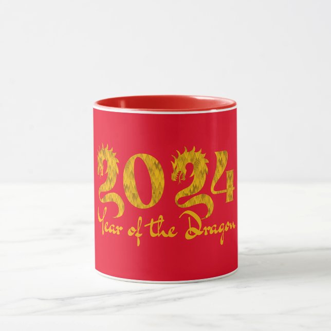 TAZA 2024 AÑO DEL ORO DEL DRAGÓN (Centro)